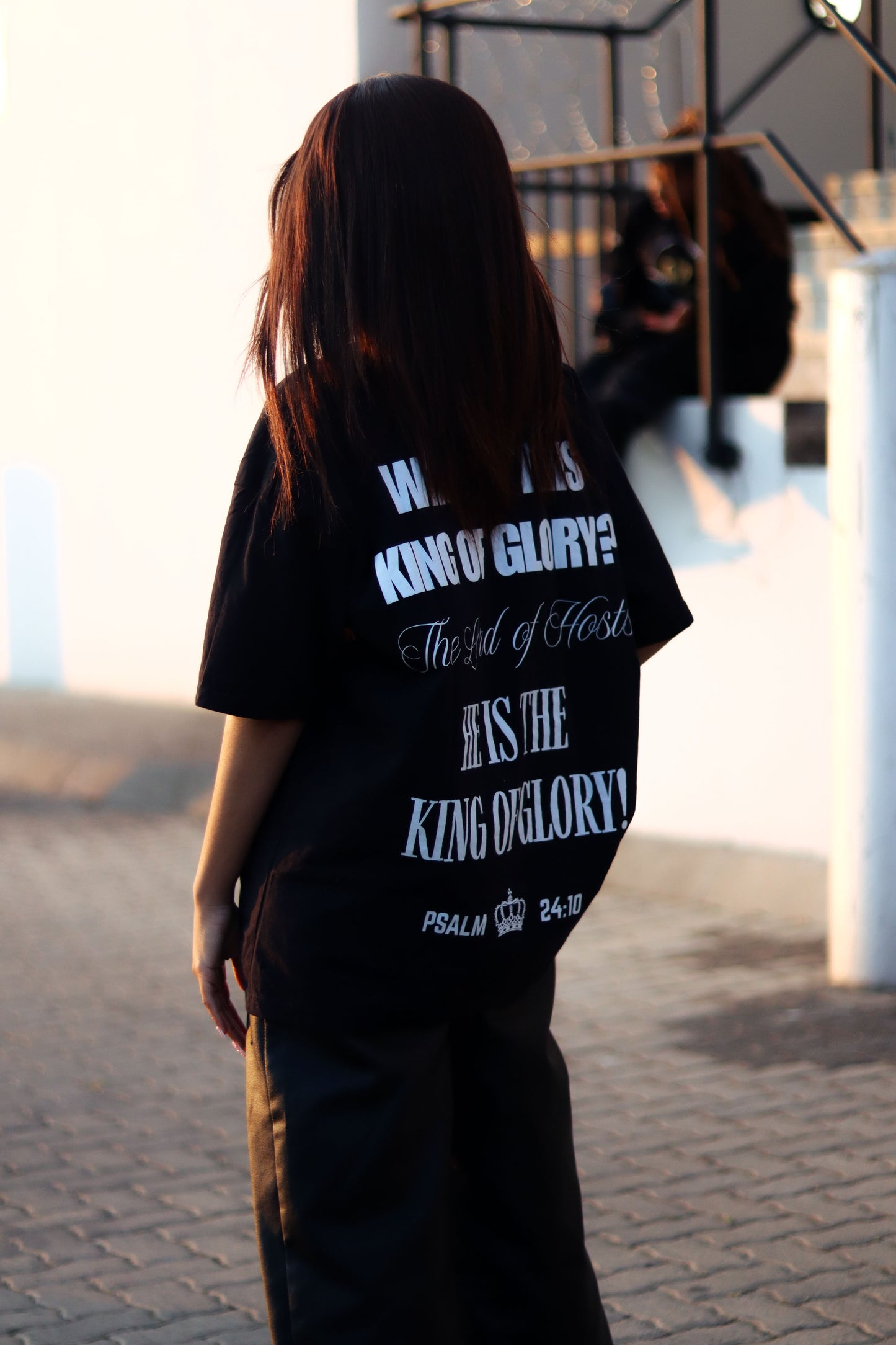 Psalm 24:10 Oversized/Boxy T-shirt