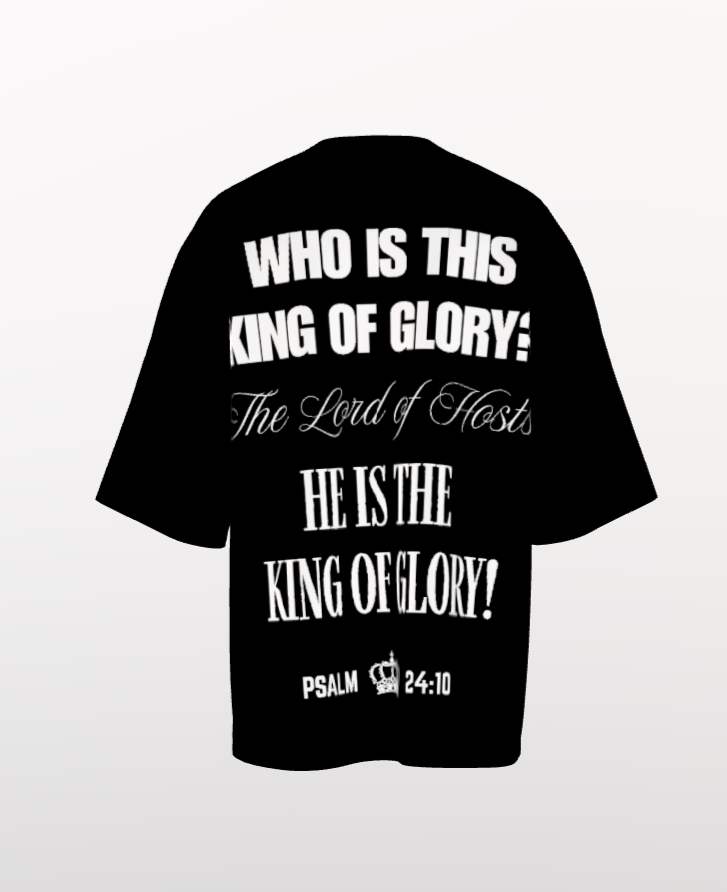 Psalm 24:10 Oversized/Boxy T-shirt
